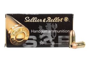 Sellier & Bellot 9mm 115gr JHP Box of 50 handgun ammunition